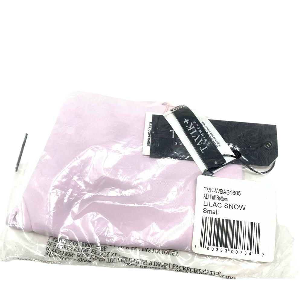 Tavik Ali Full Bottom Bikini Botton Lilac‎ Snow Size Small NEW - Picture 2 of 7